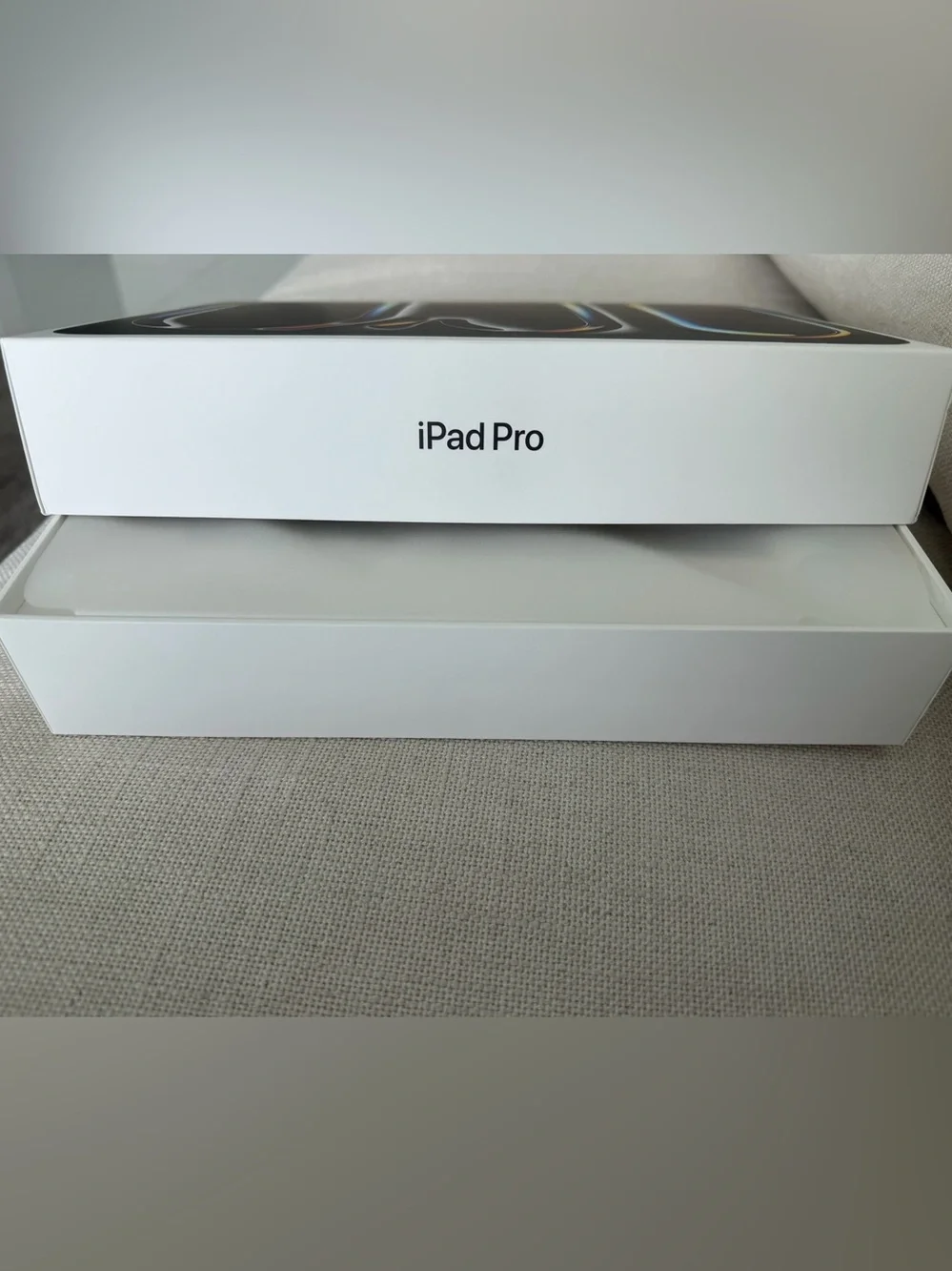 Apple iPad Pro 11 inch - EMPTY BOX Black with Rainbow Accent
